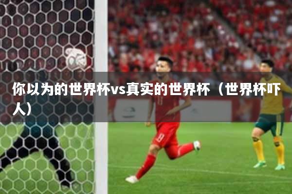 你以为的世界杯vs真实的世界杯（世界杯吓人）
